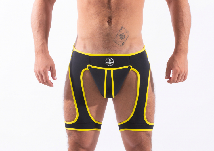 SHORT CHAPS SPARTA SNAX – JAUNE