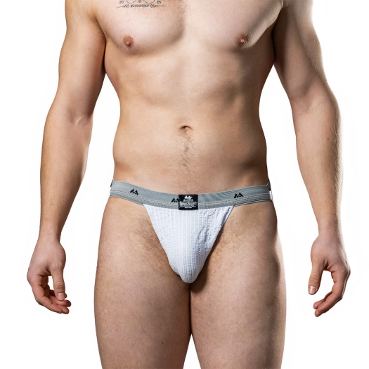 JOCKSTRAP MM CEINTURE FINE – BLANC