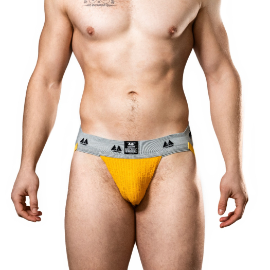 JOCKSTRAP MM CEINTURE LARGE – JAUNE