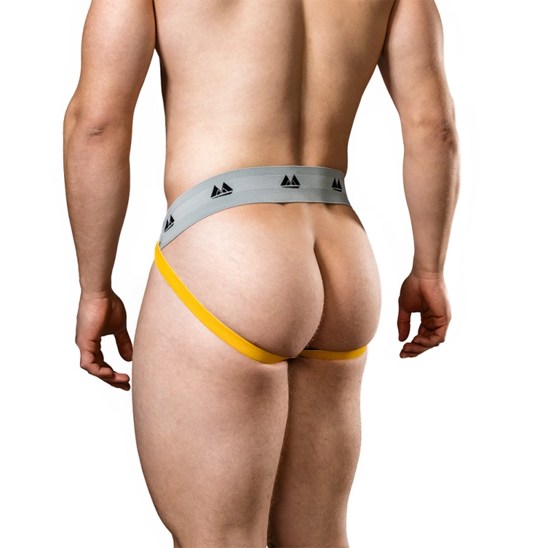JOCKSTRAP MM CEINTURE LARGE – JAUNE