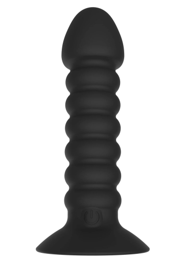 PLUG VIBRANT AVEC VENTOUSE TOYJOY – MEDIUM