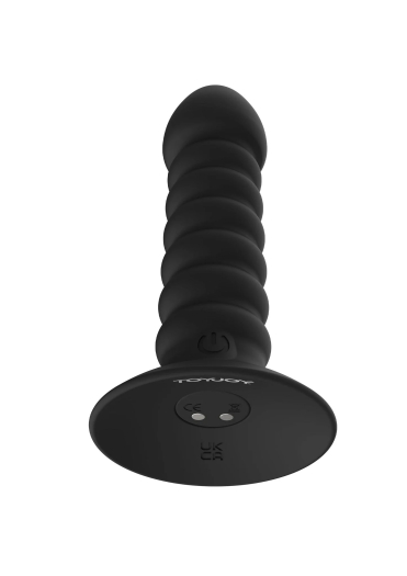 PLUG VIBRANT AVEC VENTOUSE TOYJOY – MEDIUM