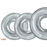 SET DE 3 COCKRINGS RIMRINGZ – TRANSPARENTS