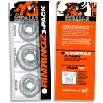 SET DE 3 COCKRINGS RIMRINGZ – TRANSPARENTS