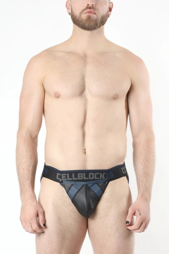 JOCKSTRAP CELLBLOCK13 ANTI-CHROME – BLEU