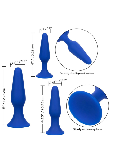 KIT DE 3 PLUGS – BLEU