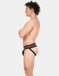 JOCKSTRAP DENIS – NOIR/BLANC/ROUGE