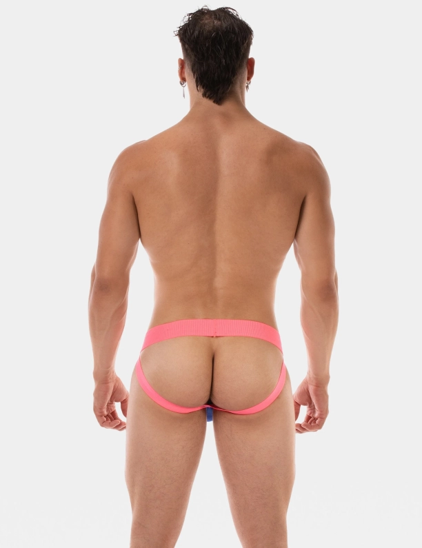 JOCKSTRAP ARLO – BLEU/ROSE