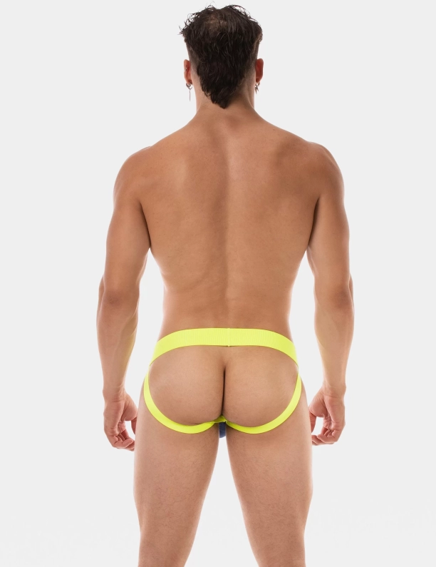 JOCKSTRAP ARLO – BLEU/JAUNE