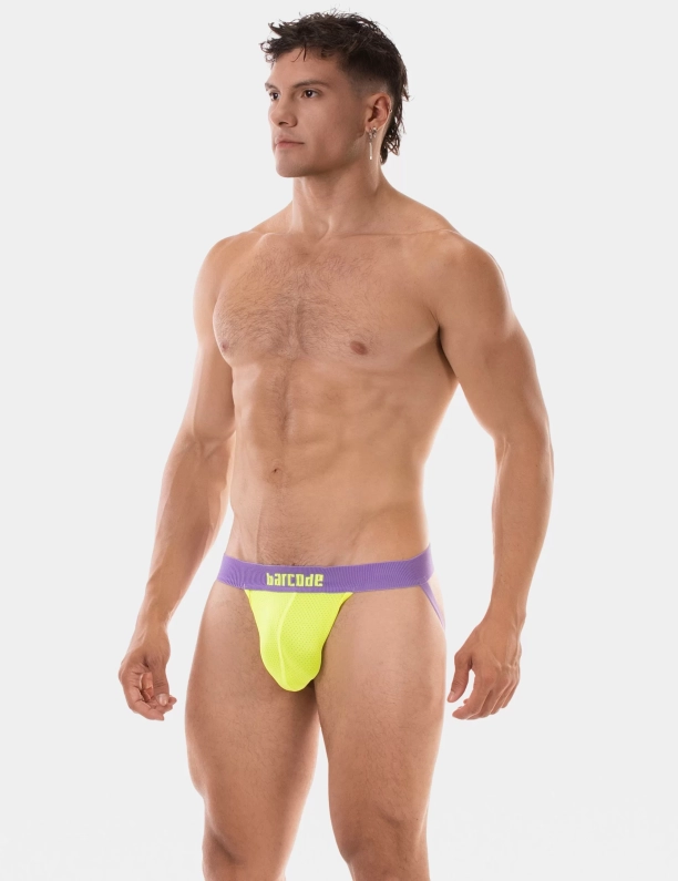 JOCKSTRAP ARLO – JAUNE/VIOLET