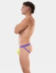 JOCKSTRAP ARLO – JAUNE/VIOLET