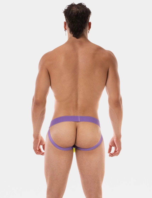 JOCKSTRAP ARLO – JAUNE/VIOLET