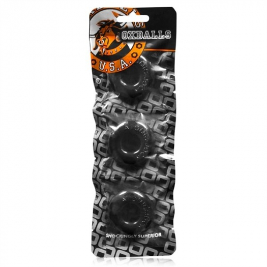 SET DE 3 COCKRINGS RINGER – NOIR
