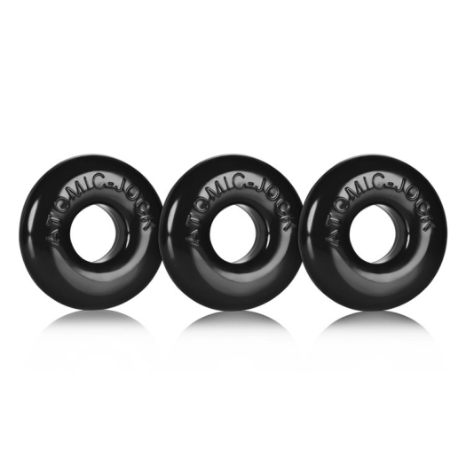 SET DE 3 COCKRINGS RINGER – NOIR