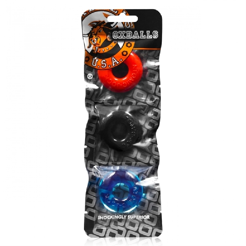 SET DE 3 COCKRINGS RINGER – COULEUR