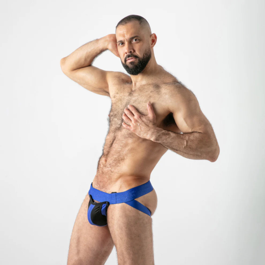 OPEN ACCESS JOCKSTRAP – BLEU