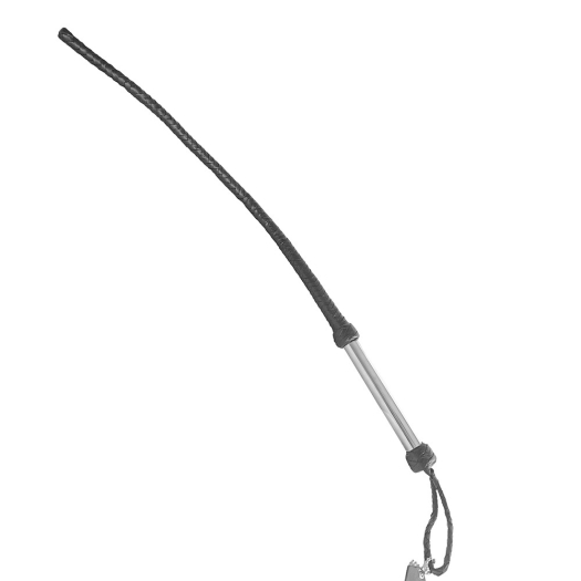 CRAVACHE EN CUIR TRESSÉ