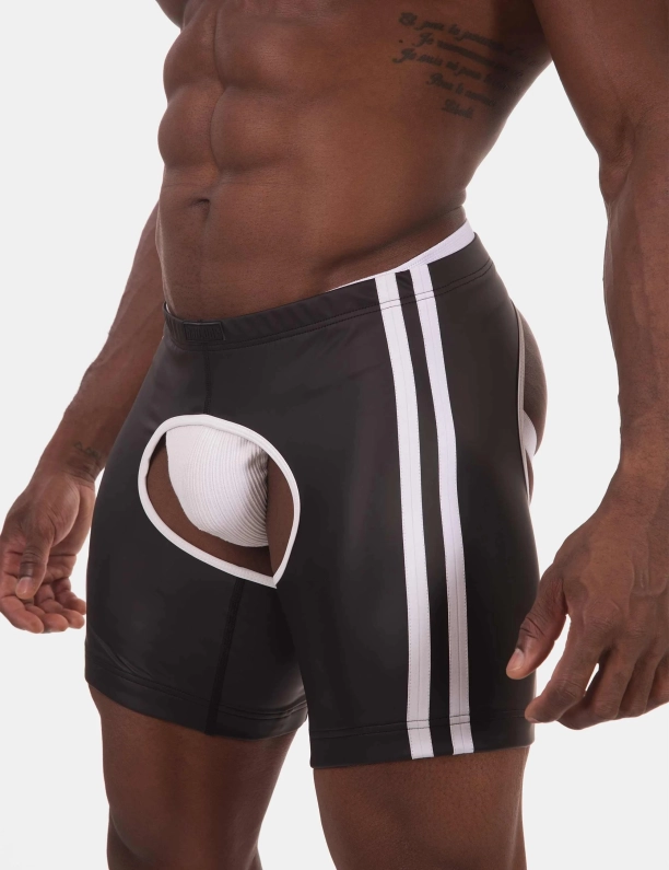 SHORT CHAPS BARCODE JIHO – BLANC