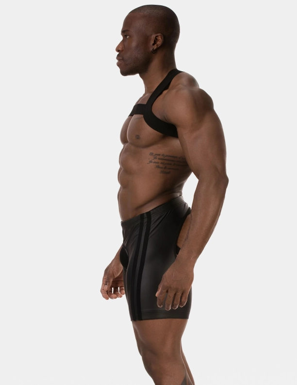 SHORT CHAPS BARCODE JIHO – NOIR