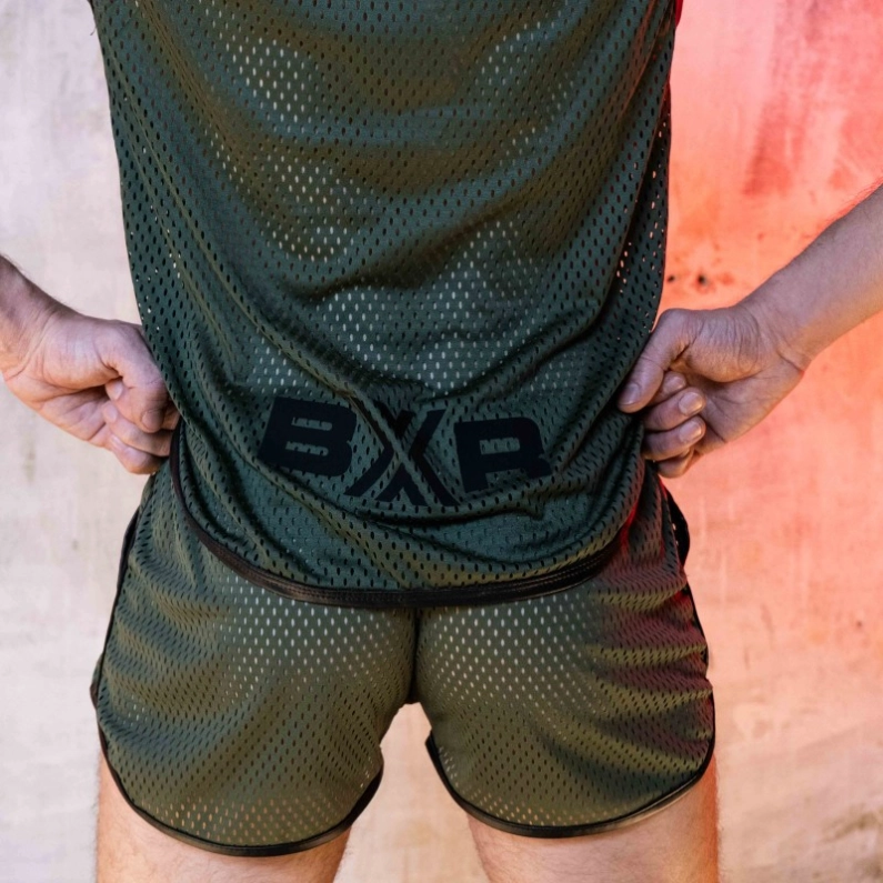 DÉBARDEUR AIRCOOL VERT X NOIR - BOXER BARCELONA