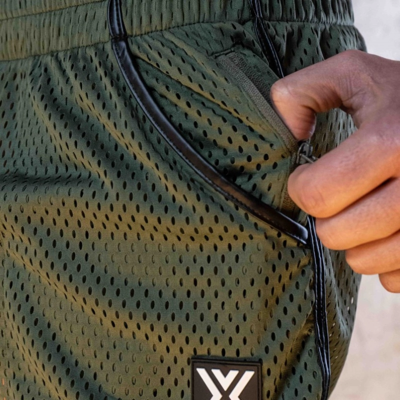 SHORT AIRCOOL VERT - BOXER BARCELONA