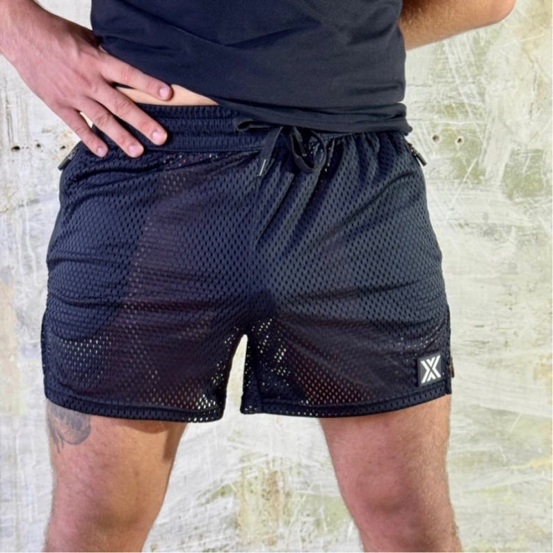 SHORT AIRCOOL FIT & HORNY NOIR - BOXER BARCELONA