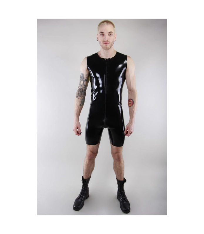 COMBI SANS MANCHES LATEX101 – NOIR