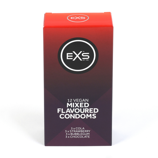 PRÉSERVATIFS EXS MIXED FLAVOURED