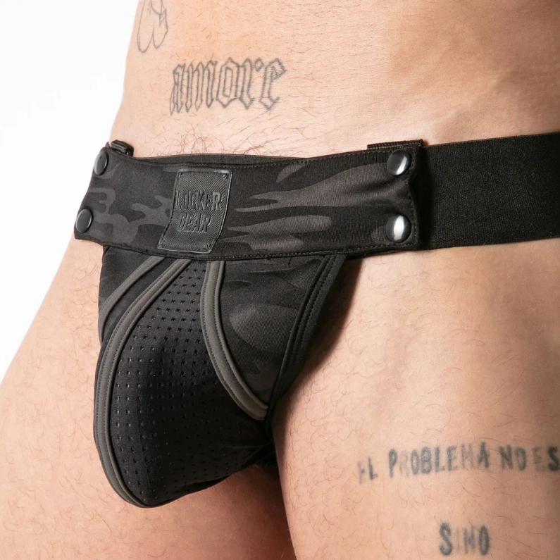 JOCKSTRAP FULL MILITARY ACCESS – NOIR