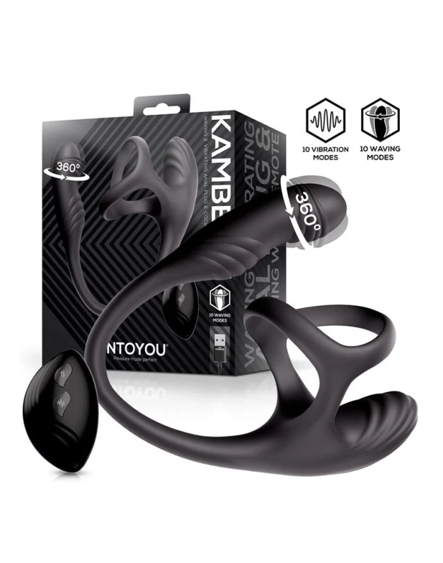 COCKRING & PLUG VIBRANT KAMBER