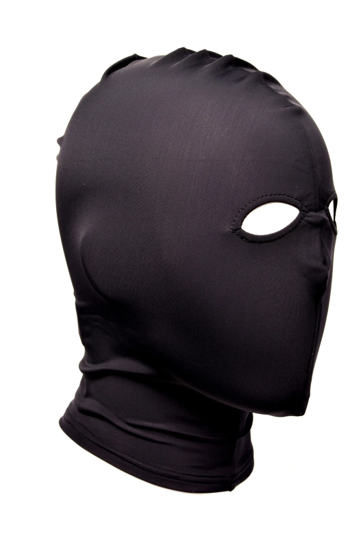 CAGOULE 2 OUVERTURES EN SPANDEX – NOIR