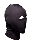 Cagoules 2 Ouvertures en Spandex Noir (Côté droit)