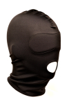 Cagoule 1 ouverture en Spandex noir (Côté Droit)