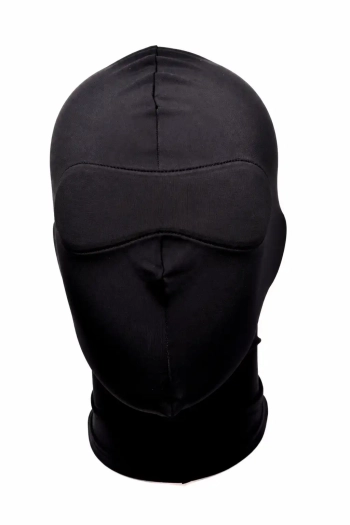CAGOULE SANS OUVERTURE EN SPANDEX – NOIR