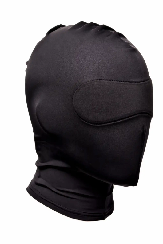 CAGOULE SANS OUVERTURE EN SPANDEX – NOIR