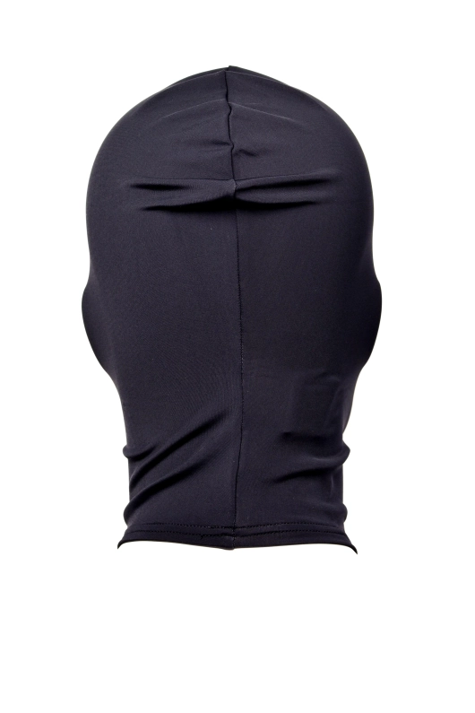 CAGOULE SANS OUVERTURE EN SPANDEX – NOIR