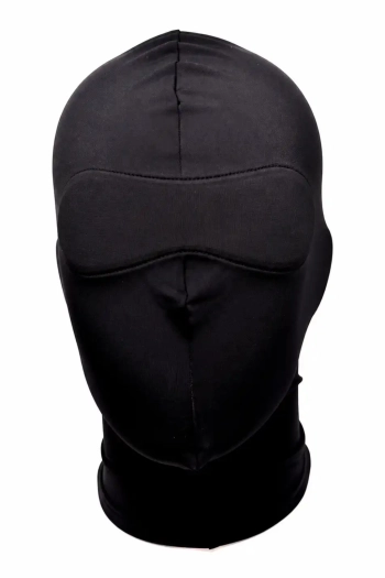 CAGOULE SANS OUVERTURE EN SPANDEX – NOIR