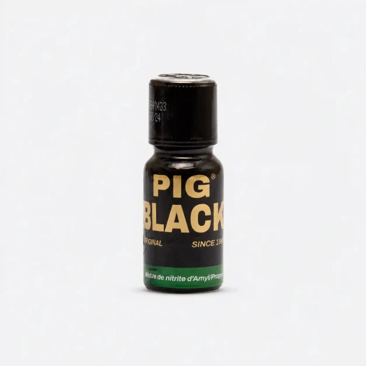 POPPERS PIG BLACK – 15 ML
