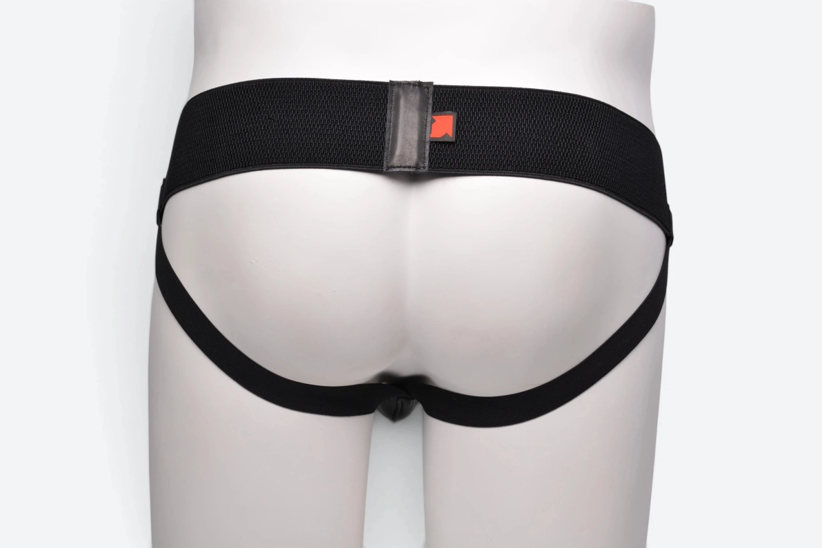 JOCKSTRAP AVEC BANDE ÉLASTIQUE – NOIR