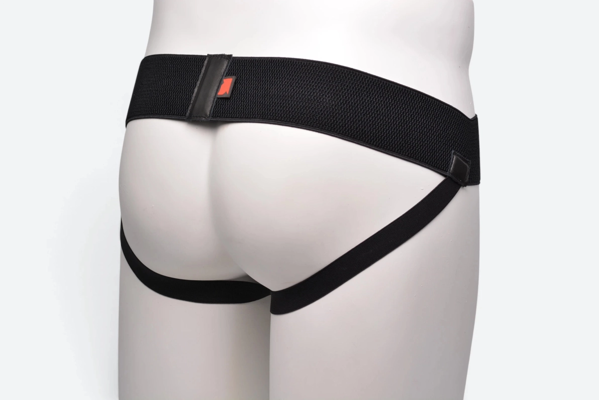 JOCKSTRAP AVEC BANDE ÉLASTIQUE – NOIR