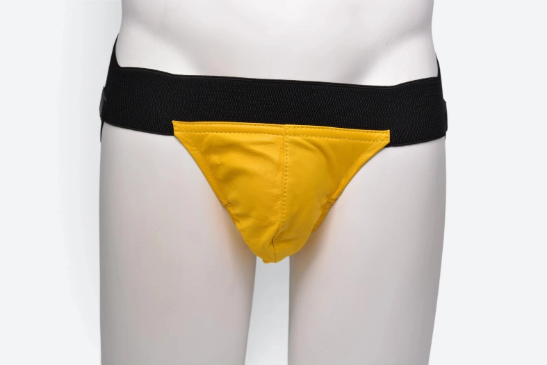 JOCKSTRAP AVEC BANDE ÉLASTIQUE – JAUNE