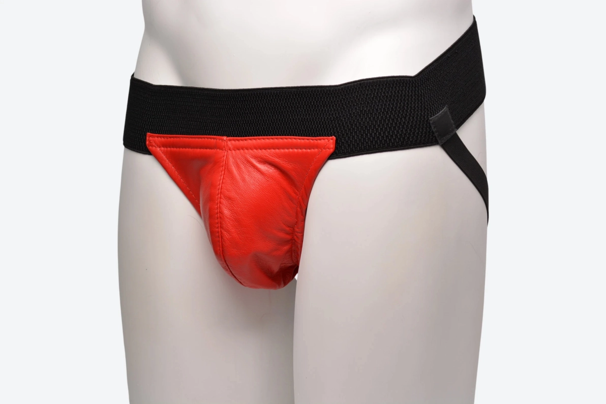 JOCKSTRAP AVEC BANDE ÉLASTIQUE – ROUGE