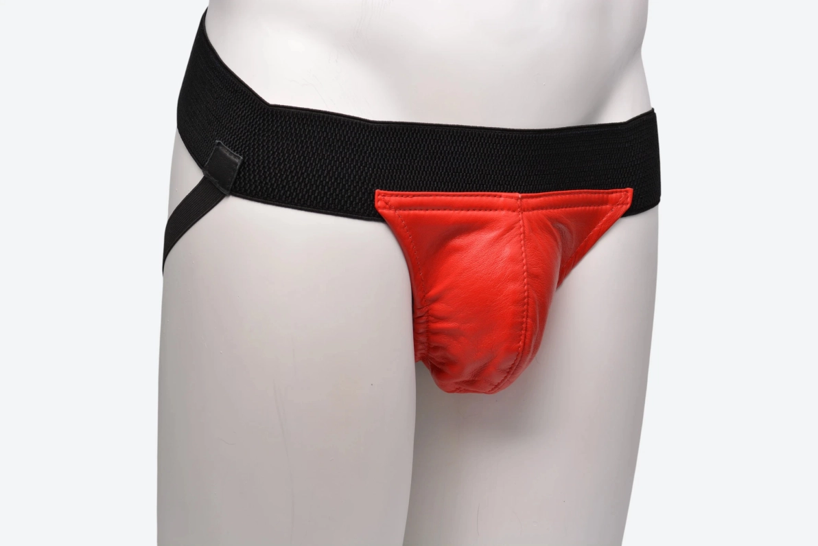 JOCKSTRAP AVEC BANDE ÉLASTIQUE – ROUGE
