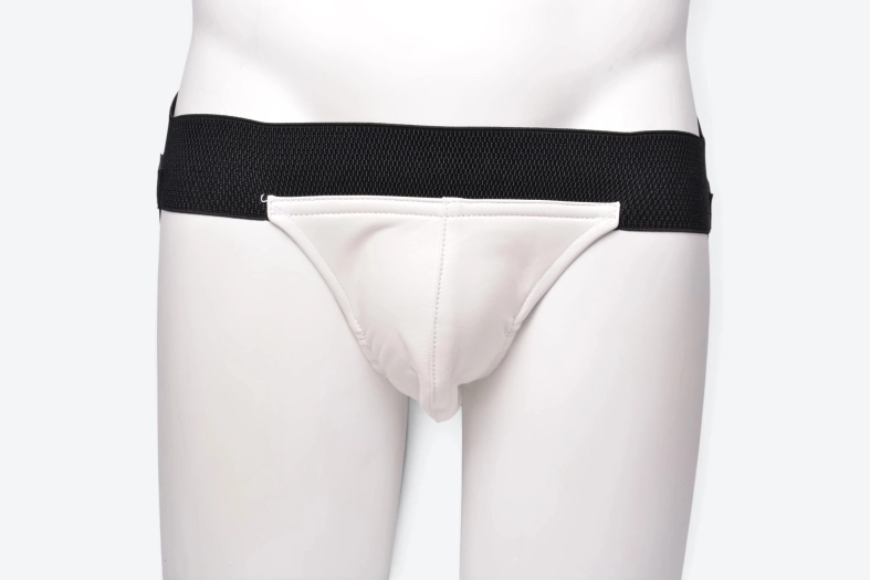 JOCKSTRAP AVEC BANDE ÉLASTIQUE – BLANC