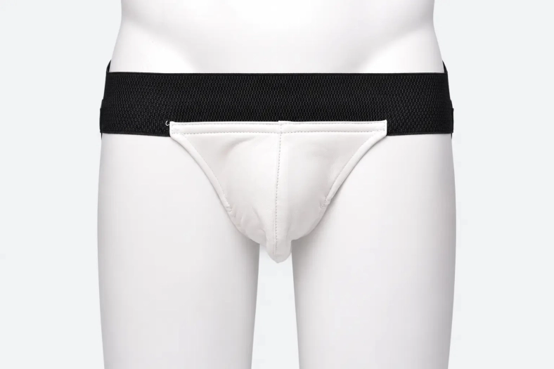 JOCKSTRAP AVEC BANDE ÉLASTIQUE – BLANC