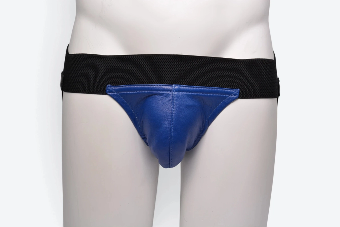 JOCKSTRAP AVEC BANDE ELASTIQUE – BLEU
