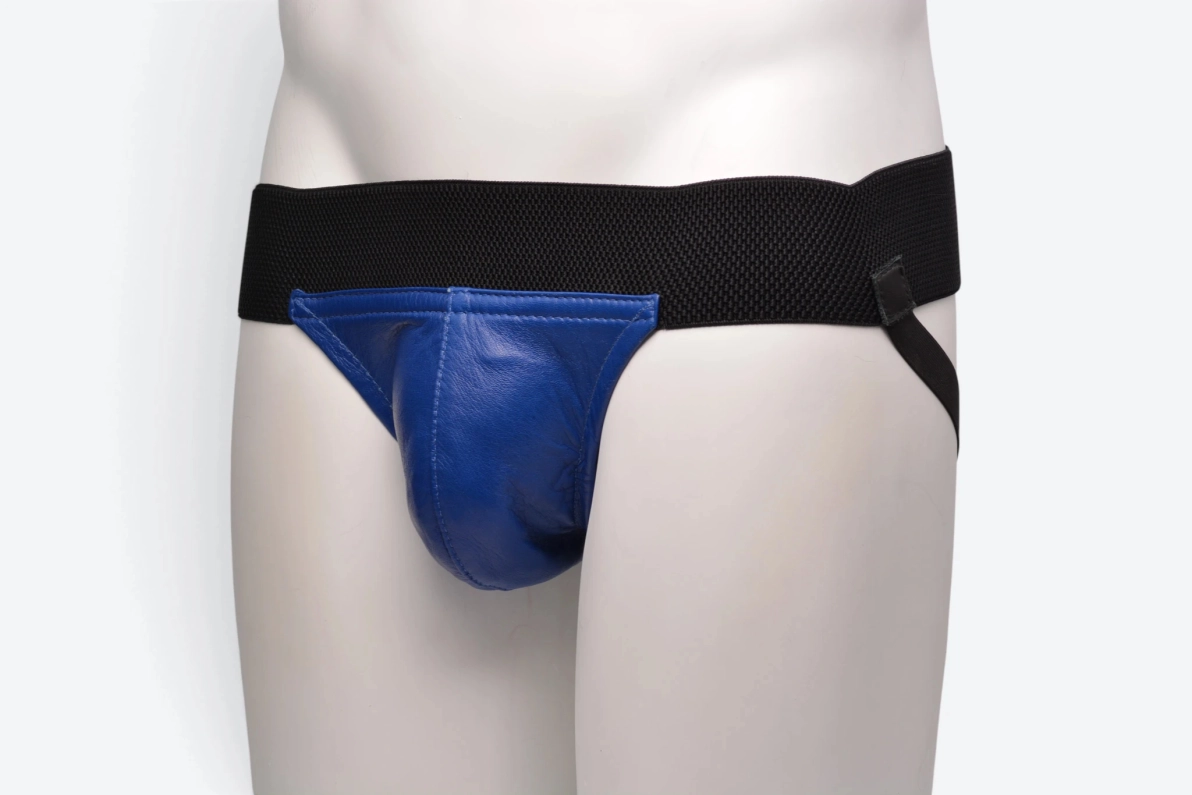 JOCKSTRAP AVEC BANDE ELASTIQUE – BLEU