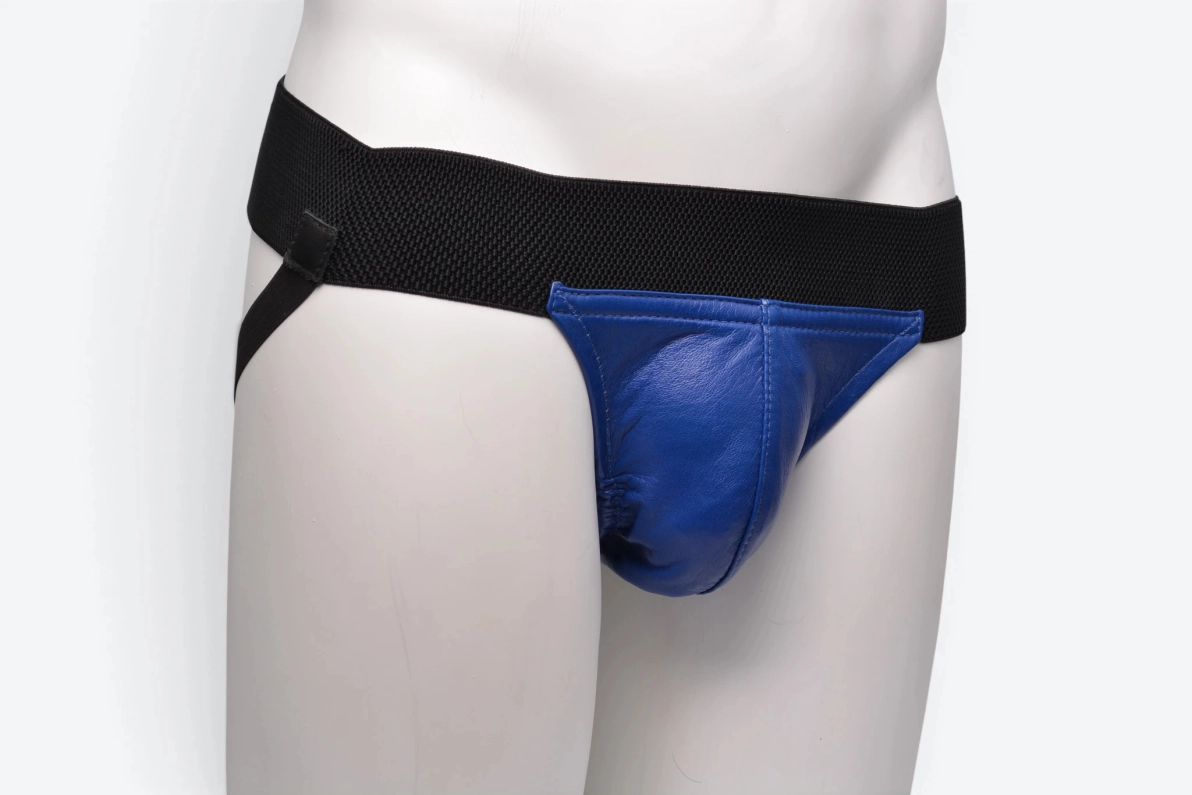 JOCKSTRAP AVEC BANDE ELASTIQUE – BLEU