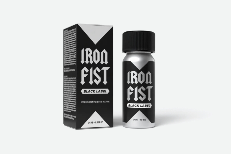 POPPERS IRON FIST BLACK LABEL