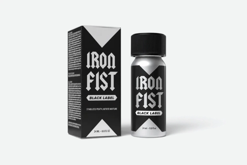 POPPERS IRON FIST BLACK LABEL